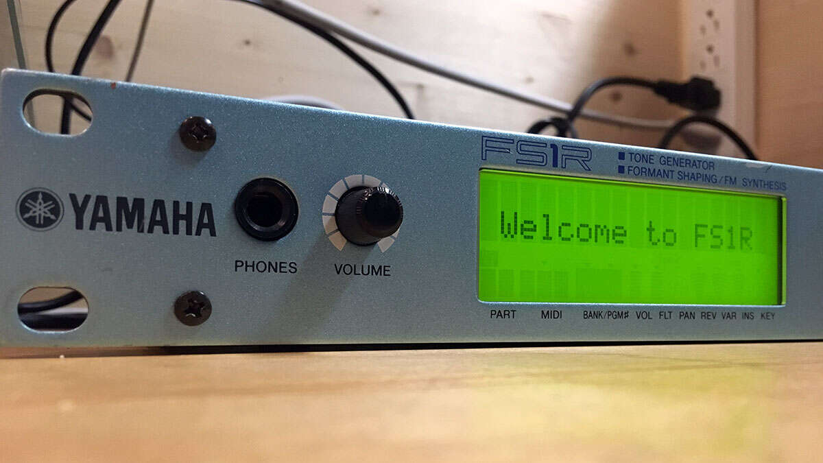 激レア】YAMAHA ヤマハ FS1R 音源モジュール MIDI エフェクター 激レア