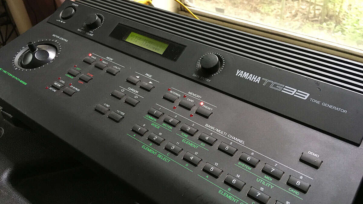 The New Yamaha TG33 Editor and Librarian