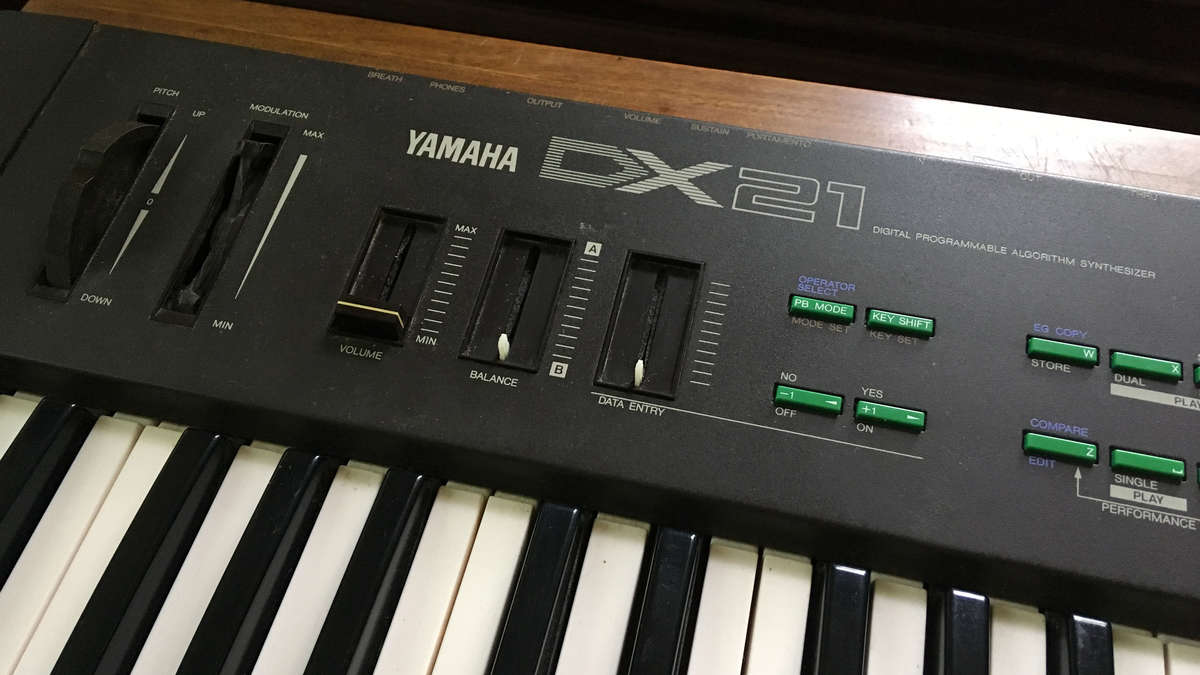 Yamaha DX21 Editor and Librarian Now Available